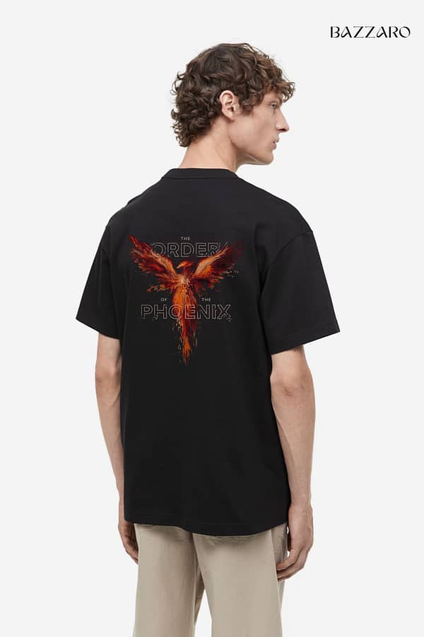 Bazzaro Order of the Phoenix Oversized T-shirt – Unisex Harry Potter Tee