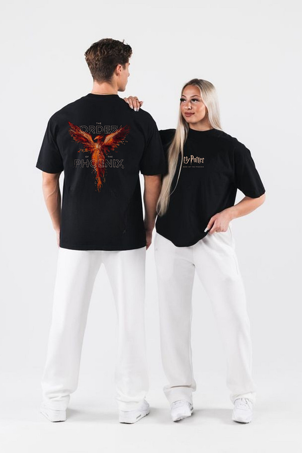 Bazzaro Order of the Phoenix Oversized T-shirt – Unisex Harry Potter Tee