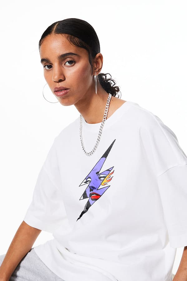 Women Graphic Oversized T-Shirt